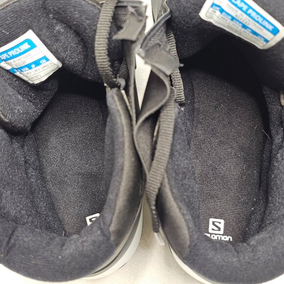 Salomon Escape Prolink Ski Boots Black Gray Cross Country Men's Size 10.5 - Picture 6 of 12